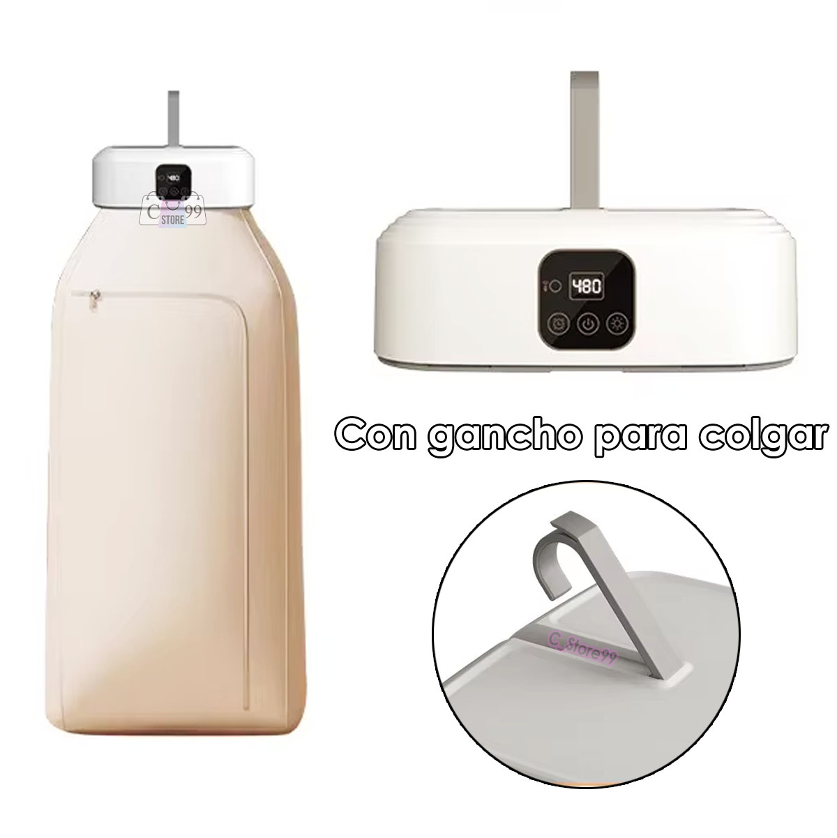 Miniatura 7 de Secadora De Ropa Plegable Y Portatil